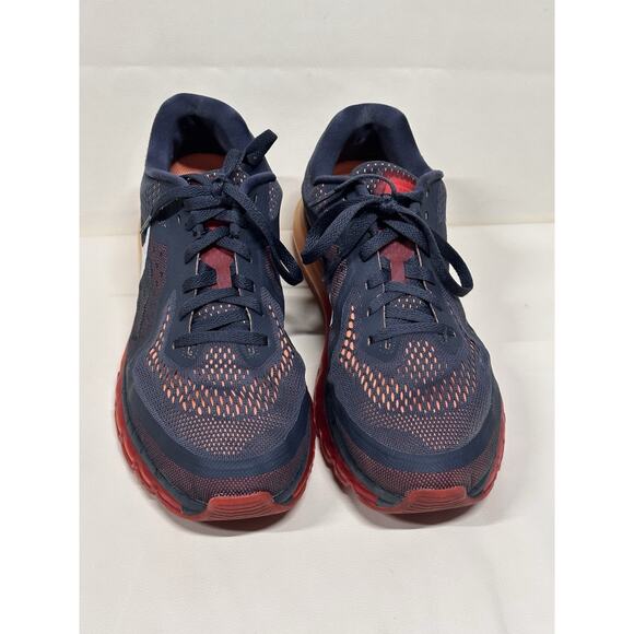 Nike Air Max 2014 Sneakers Men’s Running Shoes Anthracite Orange Gray Size 11.5 main image 6